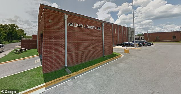 Pictured: The Walker County Jail and the Walker County Sheriff's Office, where Mitchell 