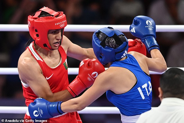 Khelif completely dominated Angela Carini in her brief Olympic debut, forcing the Italian to retire after 46 seconds.