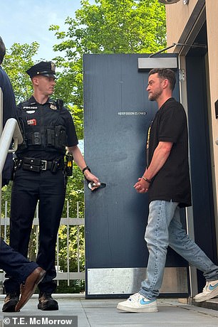 Justin Timberlake has been ordered to stand trial again after his lawyer cited errors in the original charging documents from his DUI arrest on June 18 (pictured)