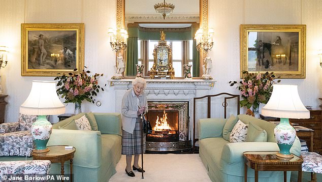 Queen Elizabeth II at Balmoral on September 6, 2022, two days before her death at age 96.