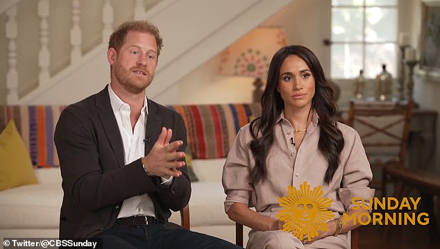 Yesterday, CBS released a clip of Harry and Meghan in an interview about children's online safety, which will air on the US channel's Sunday Morning show.