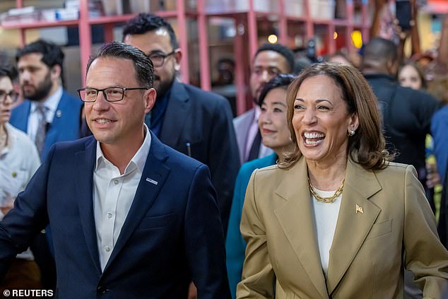 Pennsylvania Gov. Shapiro is considered a front-runner to be Harris' vice presidential nominee and has been scouted by her campaign.