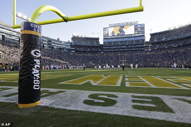 Lambeau Stadium, home of the Green Bay Packers, ranks first among all sports venues