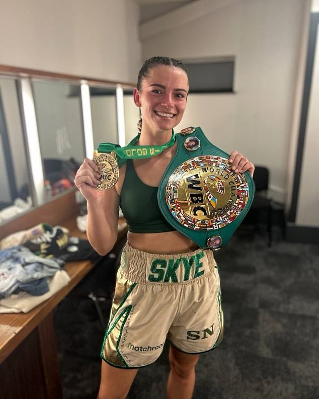 The Australian boxer has held the WBC featherweight title since April this year.