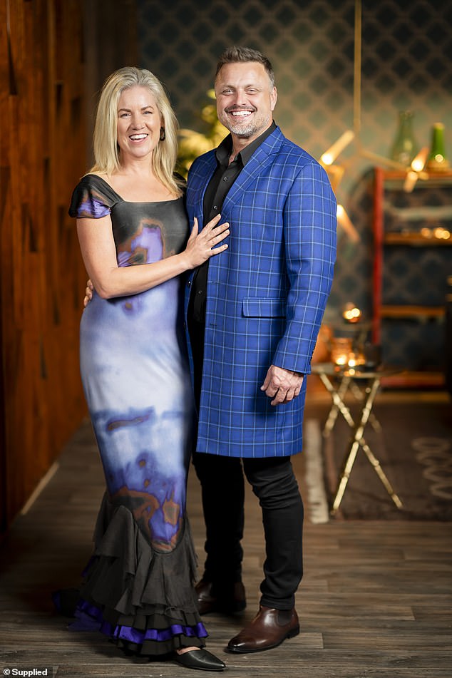 The former Byron Bay wedding celebrant has already sold out her much sought-after UK speaking tour which kicks off this month (pictured with her MAFS husband Tim Smith)