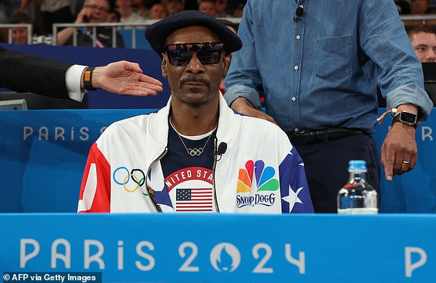 Snoop Dogg has been everywhere in Paris, commentating on gymnastics, among other events.