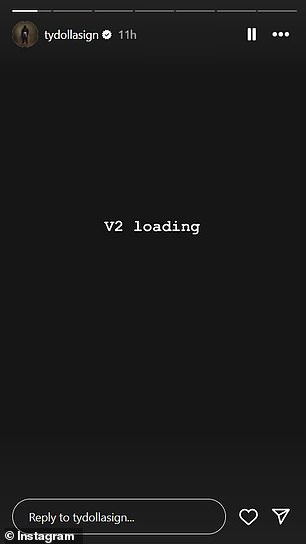 Ty, born Tyrone William Griffin Jr, had teased the album earlier in the day on his Instagram Stories.