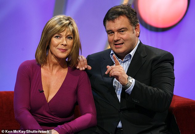 A source close to the TV show told MailOnline that although it was incredibly emotional for Ruth to talk about the split, she is a professional and knows she cannot return to TV without addressing why she has been absent since April (pictured with Eamonn in 2007).