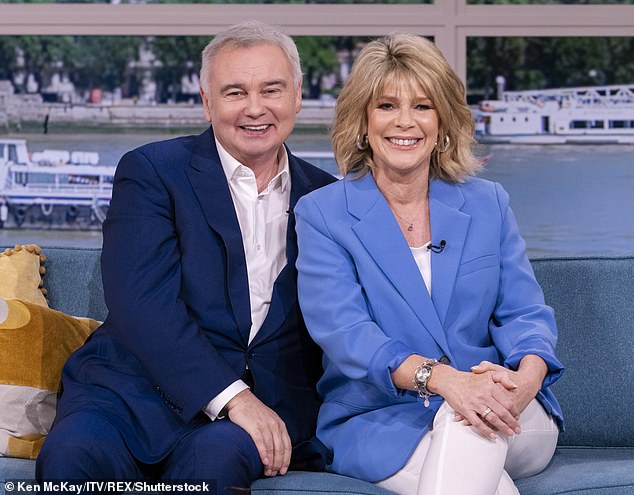 The source said: 'The Loose Women presenters have a history of speaking openly about their marriage break-ups on air and it's a very supportive environment' (pictured from 2021)