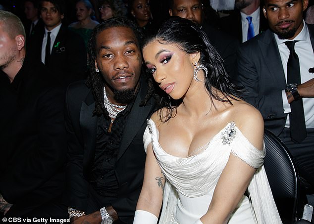 Offset was recently accused of being unfaithful during his marriage to Cardi; seen in 2019