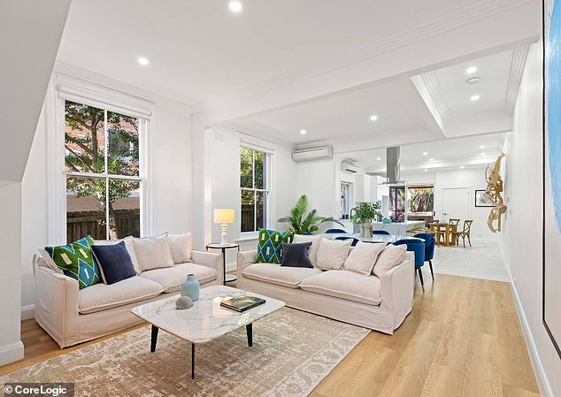 Pictured: The $5 million Bondi home Jack Reuben's family bought in 2009 and now rents out for $2,400 a week.