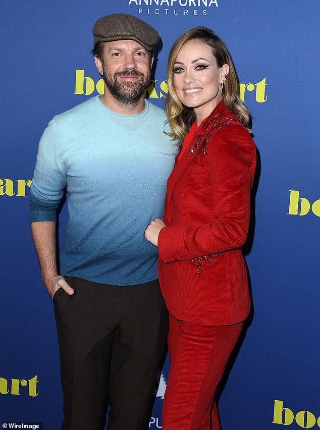 Wilde was previously engaged to SNL alum Jason Sudeikis, 48, for seven years and they share two children; seen in 2019