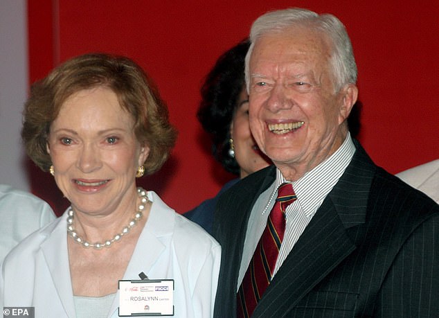 He was last seen in public at the funeral of his wife of 77 years, Rosalynn Carter, who died last year.