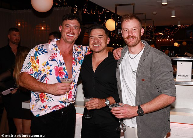 Jackson Lonie and Dan Hunjas were also seen posing at the event with former MAFS star Cody Bromley.