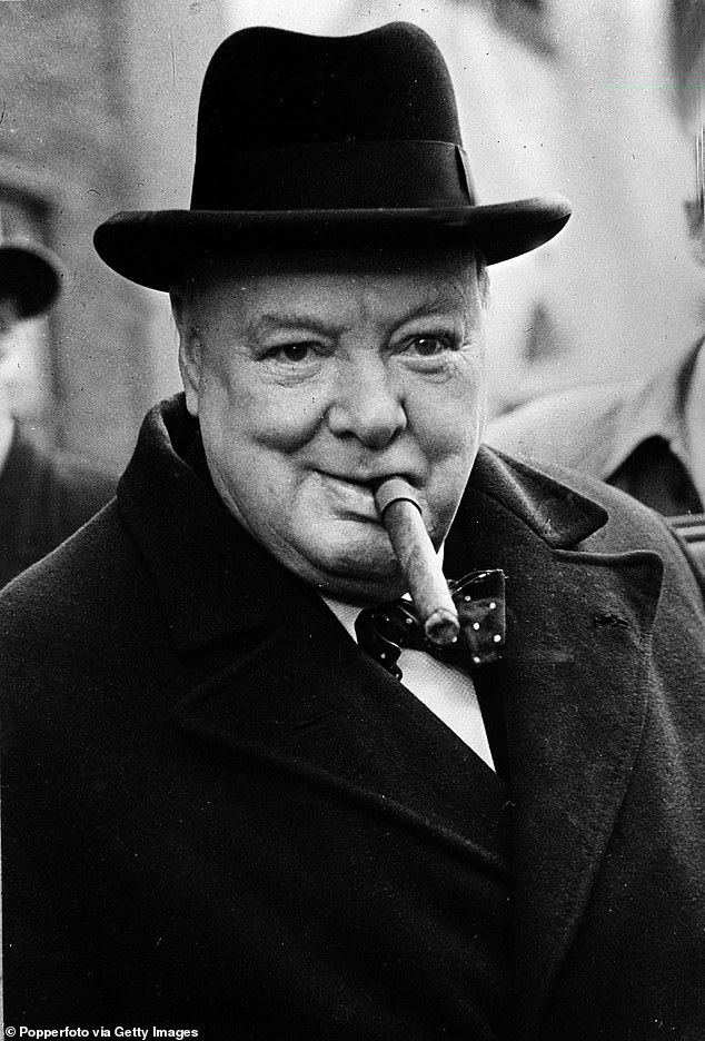 Former Prime Minister Winston Churchill