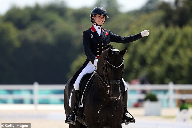 Fry has now won three Olympic titles at two different Games with the Team GB equestrian team.