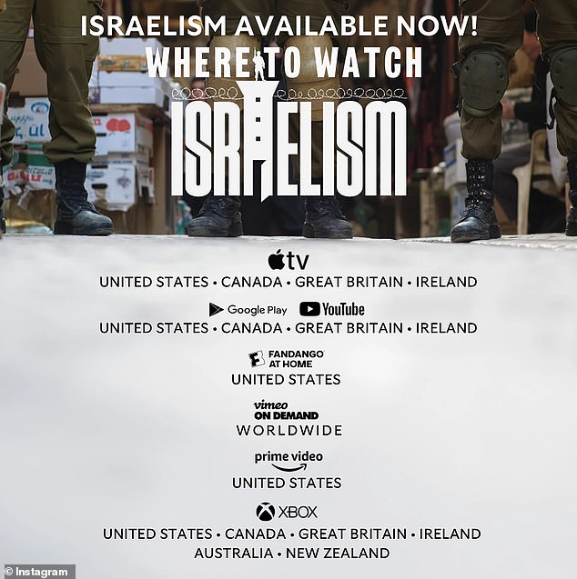 Alana’s film company, Watermelon Pictures, has distributed the acclaimed, award-winning documentary Israelism, which has topped the Apple TV charts.