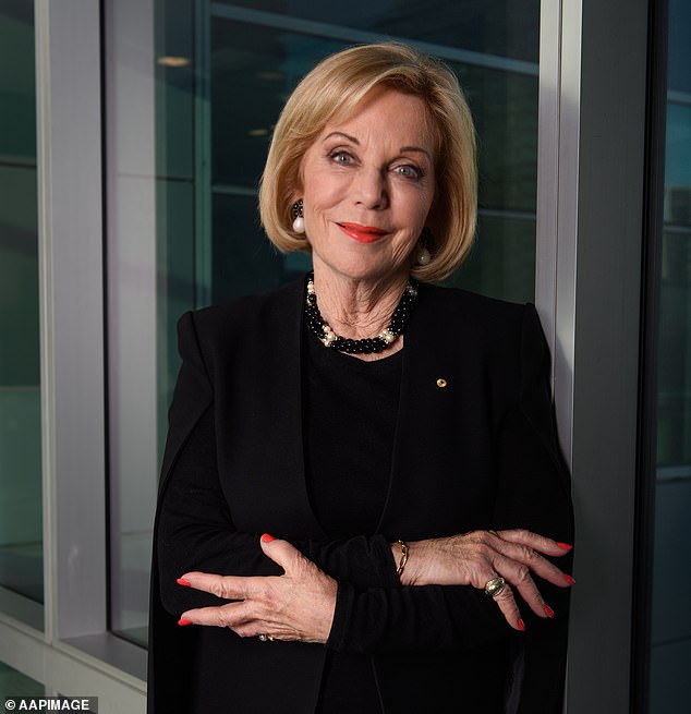 Kim Williams' comments come after former president Ita Buttrose (pictured) criticised ABC journalists for becoming 