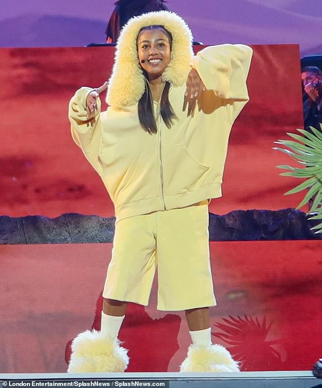 North made her acting debut as young Simba during The Lion King 30th anniversary concert (see above), but online trolls slammed the ten-year-old's baby-nepo edge.