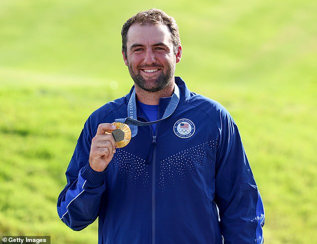 Scheffler, meanwhile, produced a series of birdies late in the match that led to Olympic gold.