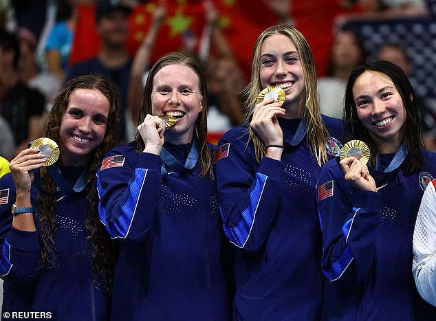 Team USA has taken home more gold medals than Australia at the Olympics