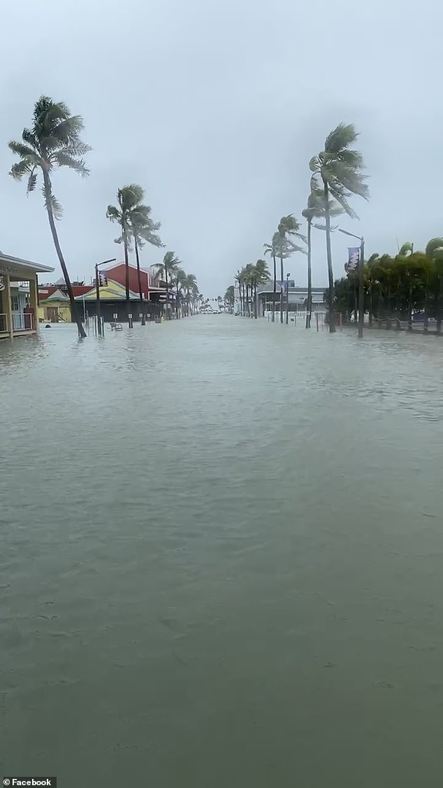 More flooding on Sunday in Fort Myers as bands of rain from the storm move through the area and affect countless coastal towns.