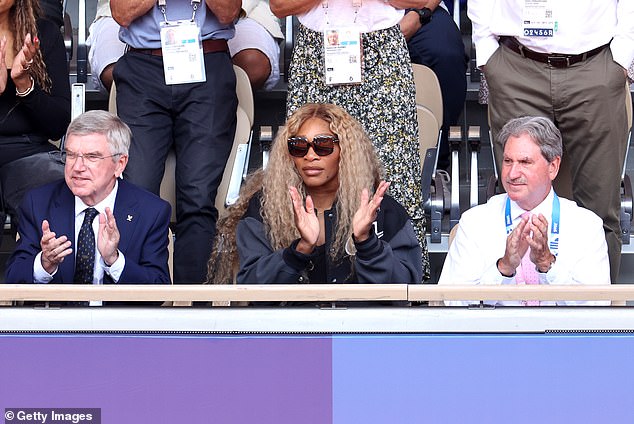 Serena was very into the match, displaying a variety of emotions as it progressed to its conclusion.