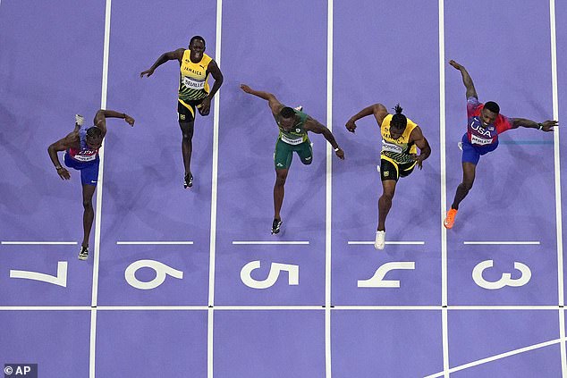 Lyles beat Kishane Thompson in a photo finish, with the Jamaican losing by 0.005 seconds.