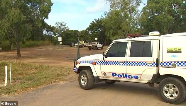 The 4.9-metre crocodile believed to be responsible for the attack was shot dead by Queensland game rangers.