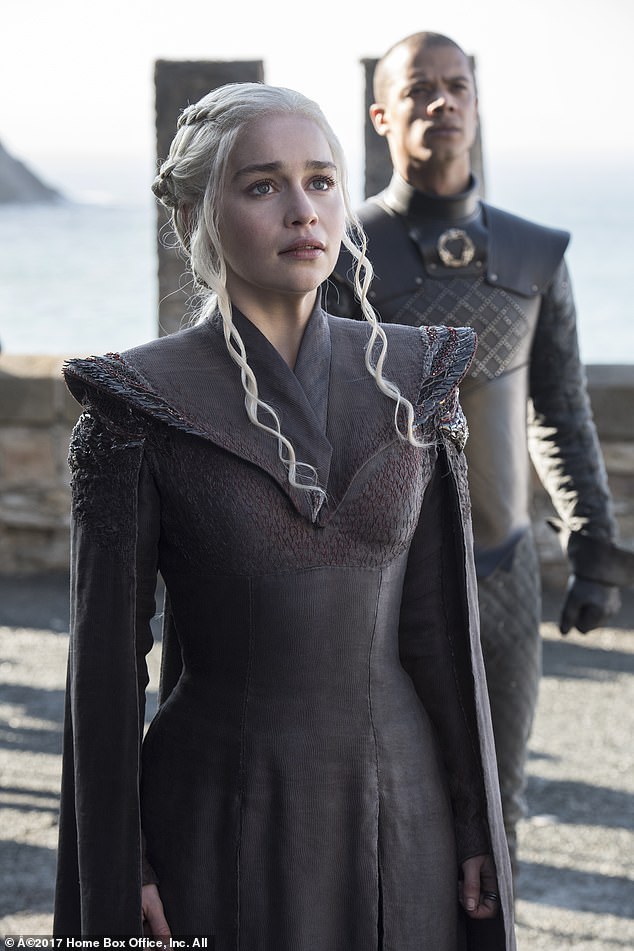 Emilia Clarke's character Daenerys Targaryen was given the title of Khaleesi, or queen, on the hit show Game of Thrones.