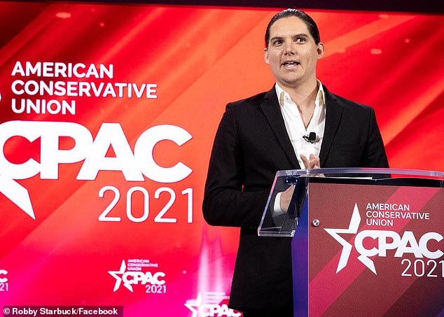 The movement is led by conservative influencer Robby Starbuck.