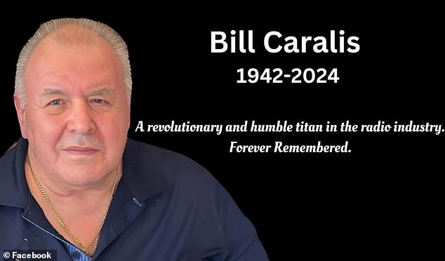 Mr Caralis was famous both for his solitary nature and for creating a media empire that became the Super Radio Network of 42 stations in New South Wales and Queensland.