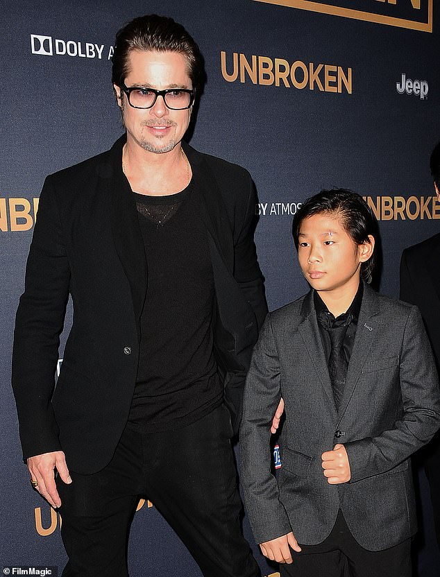 As for Pax's estranged father, Brad, a rep for the actor recently declined to comment when asked if he planned to visit his son in the hospital; they are seen together in 2014.