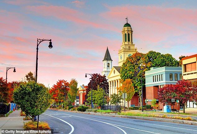 Pittsfield, Massachusetts (pictured); Asheville, North Carolina; and Coeur d'Alene, Idaho have all soared in the Wall Street Journal x Realtor.com rankings this year.