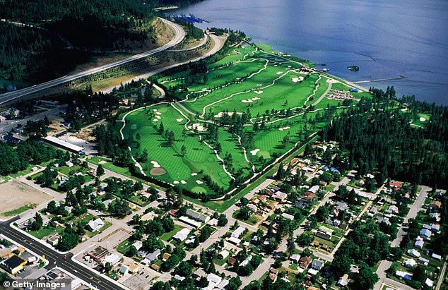 Located on the shores of a beautiful, expansive lake, Coeur d'Alene in northern Idaho (pictured) rose 12 spots in the rankings, from No. 21 to No. 9 this quarter.