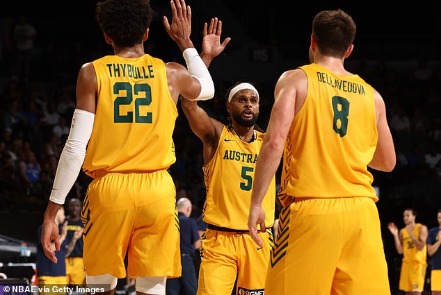 Thybulle was part of the historic Boomers team at the Tokyo Olympics that won a bronze medal, Australia's first in men's basketball.