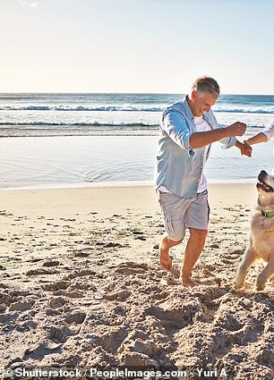 Gloucestershire vet Dr Rebecca MacMillan and UK pet sitting platform TrustedHousesitters reveal six beach dangers that could harm your dog (file image)