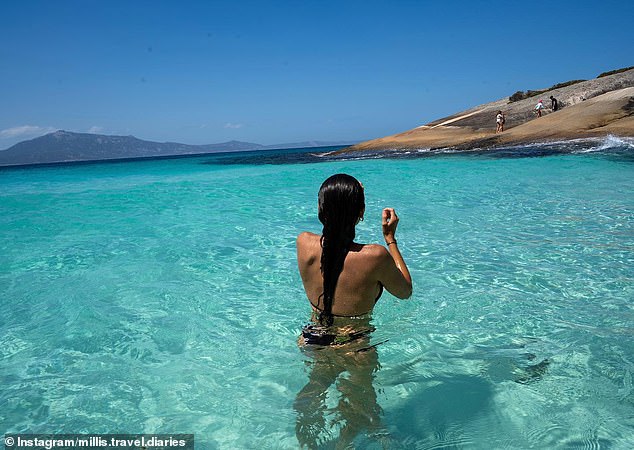 Little Beach and nearby Waterfall Beach are two secluded beaches accessible after a drive and a short walk.