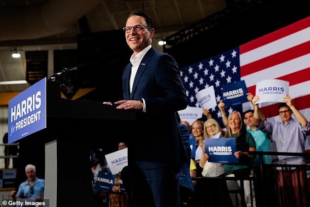 Lichtman added that Pennsylvania Gov. Josh Shapiro would be a particularly good choice for vice president given that he hails from a key swing state whose 19 electoral votes are at stake.