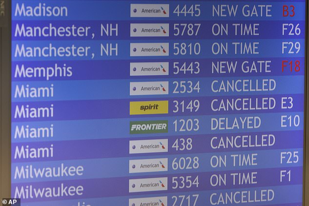 Hurricane Debby is causing travel hell for millions of Americans as more than 2,000 flights have been cancelled due to the deadly storm.