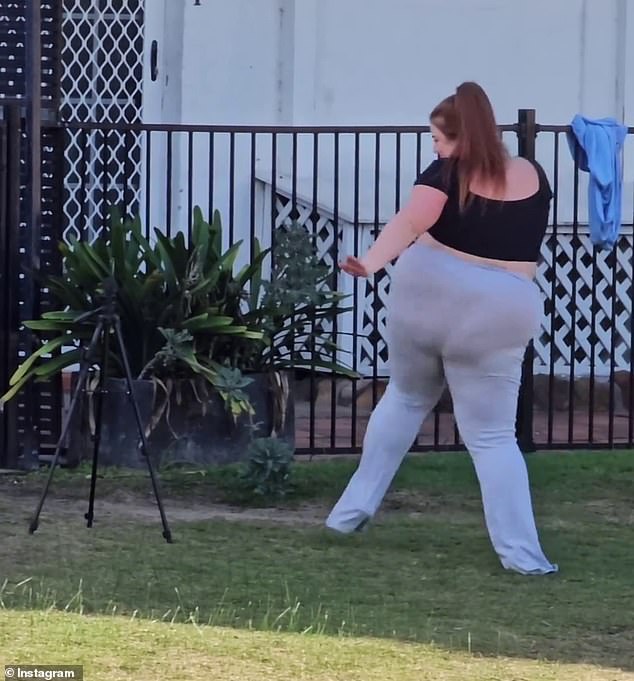 Influencers In The Wild, known for poking fun at social media users, took to Instagram on Monday to share a video of a woman smiling and dancing in a secluded public area.