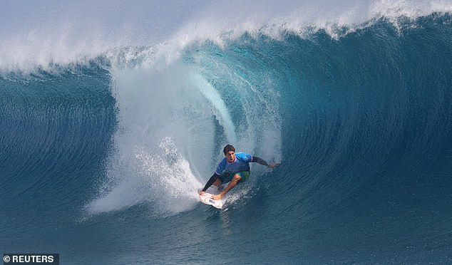 Jack Robinson was defeated by local Kauli Vaast in the gold medal match in Tahiti