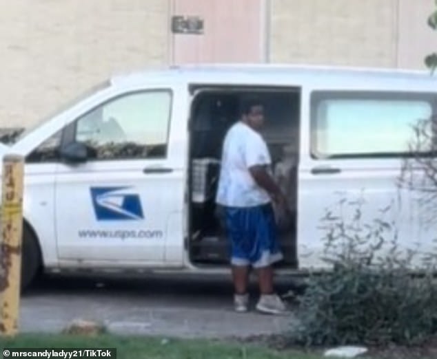 1722915146 316 Watch a postal workers shocking act in a dumpster as