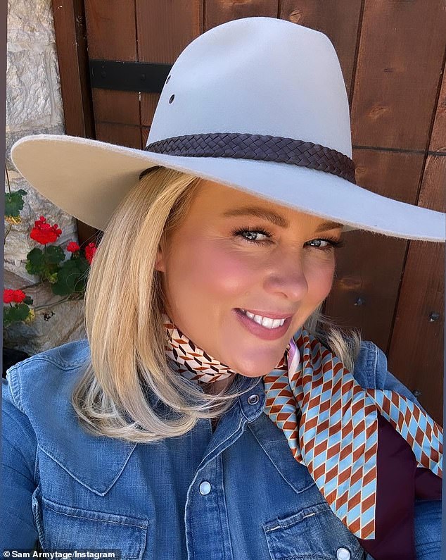 The blow to Farmer Wants A Wife fans comes after presenter Samantha Armytage (pictured) revealed she would be leaving the Seven Network on Sunday.