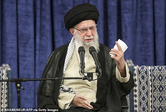 Iran's supreme leader Ayatollah Ali Khamenei is preparing to attack Israel imminently, claiming that he has the 