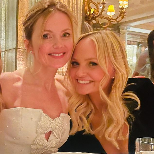 Emma Bunton also publicly shared a happy birthday to her friend early on Tuesday, posting a gallery of recent photos together.