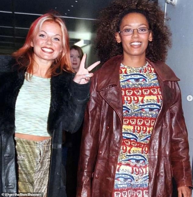 1722938666 981 Spice Girl bandmates Geri Halliwell Emma Bunton and Mel C