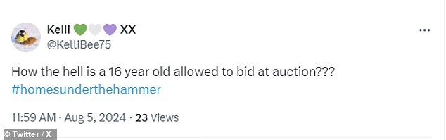 X fans criticised Nicole's property and decision making, but regardless, at the end of the episode, an estate agent valued the property at between £145,000 and £150,000.