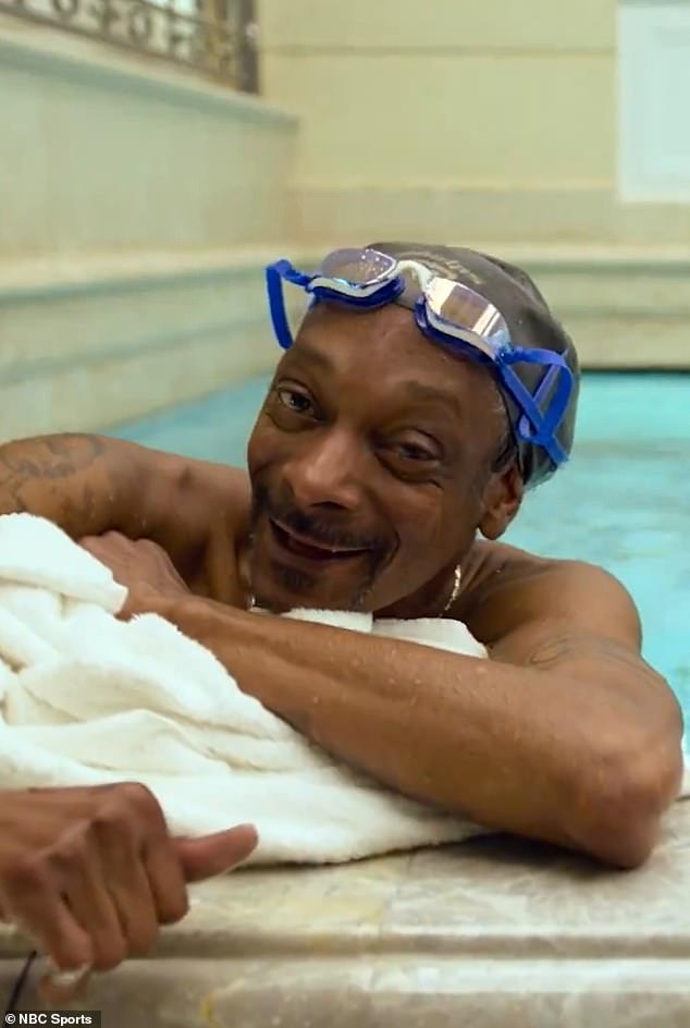 Snoop received a swimming lesson from Michael Phelps in a hilarious segment on NBC