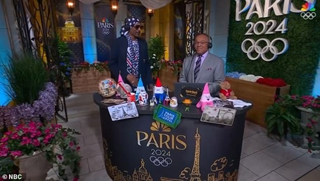 Snoop Dogg made a fun appearance as a rugby analyst for NBC after France's sevens victory